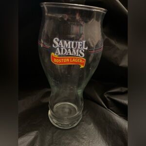 Sam Adams Boston Larger/ For the Love of Beer/ 7” drinking glass